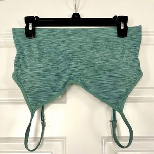 Turquoise sports bra — gently worn <5 times!